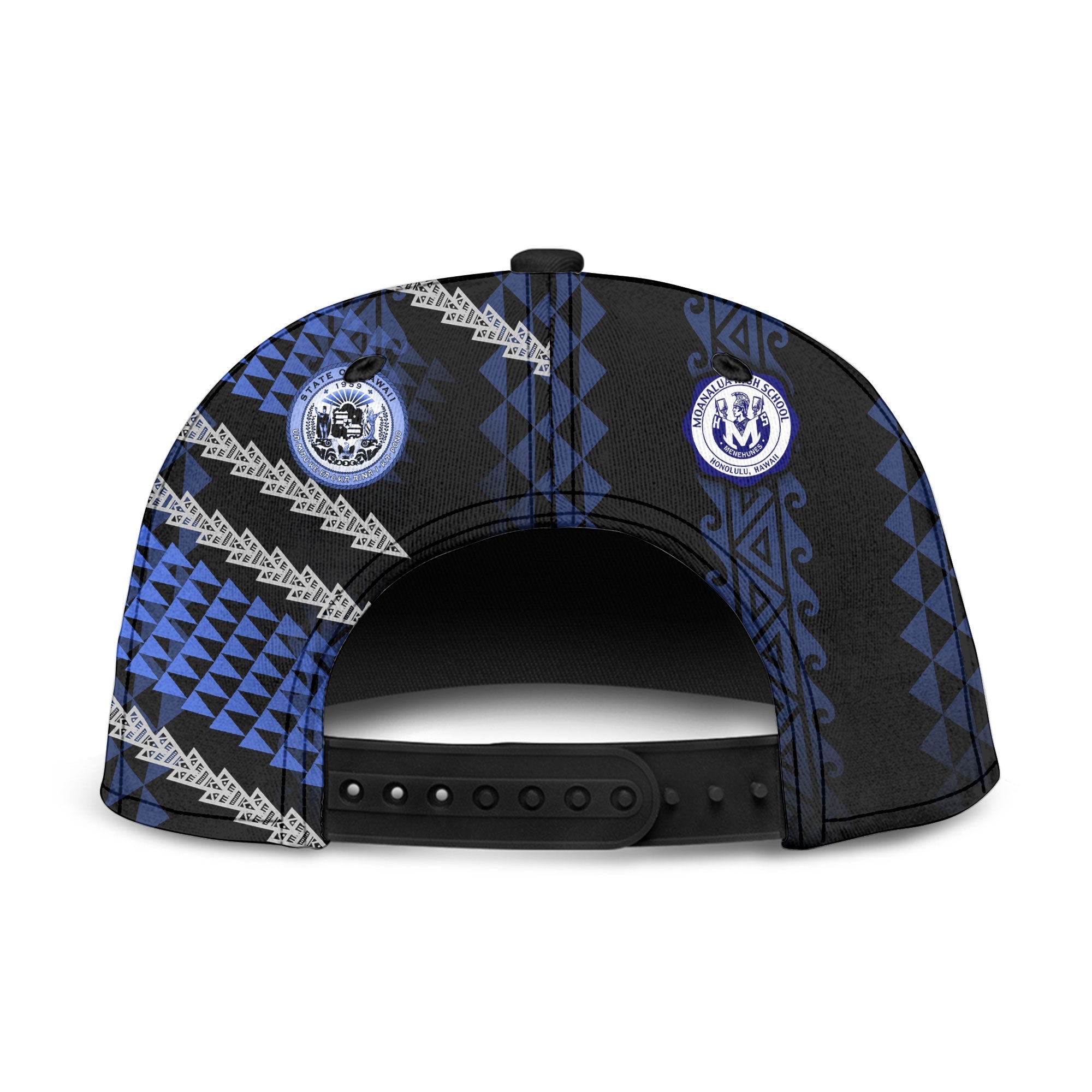 Hawaii Moanalua High School Snapback Hat Map Style