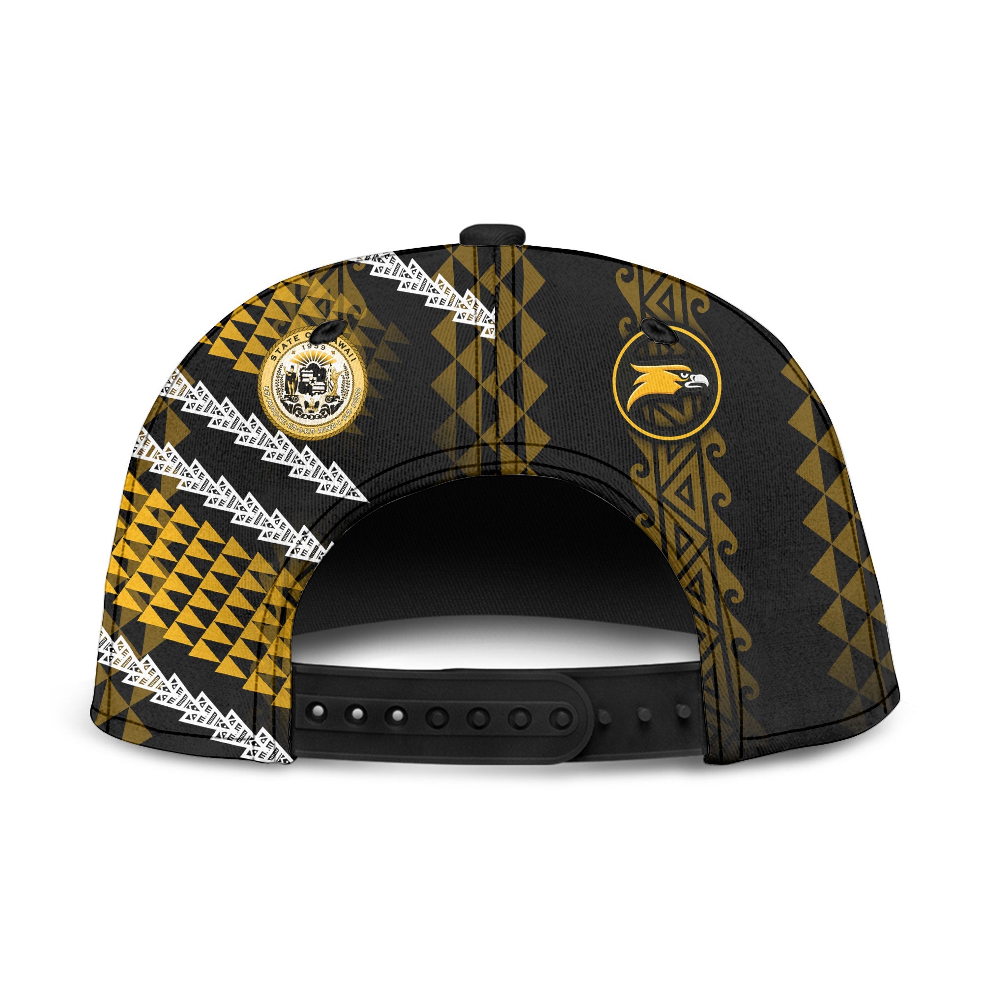 Hawaii Nanakuli High School Snapback Hat Map Style