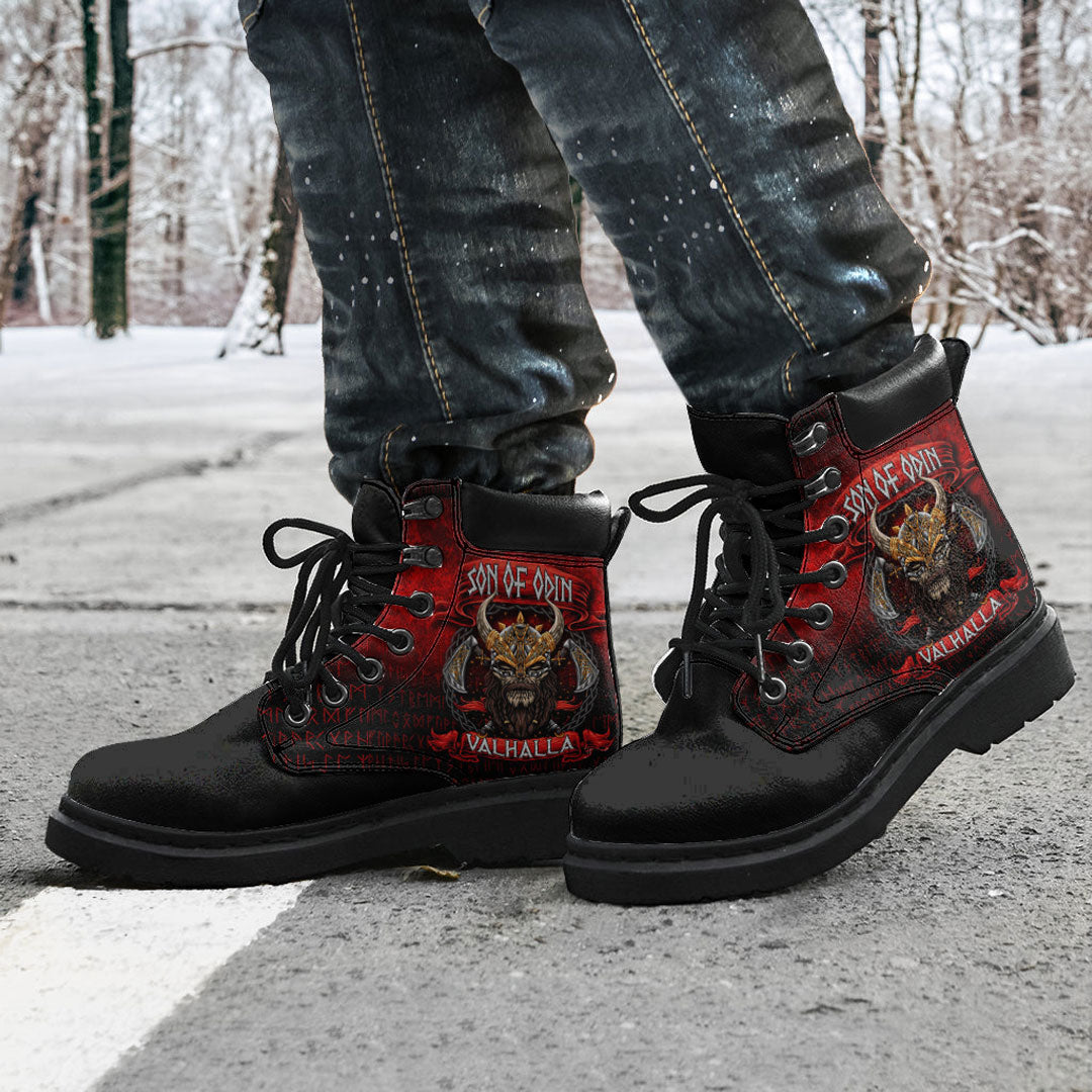 Viking All Season Boots Son Of Odin Valhalla Viking Warrior