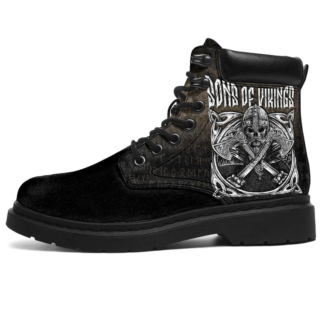 Viking All Season Boots Sons of Odin Valhalla Ver03