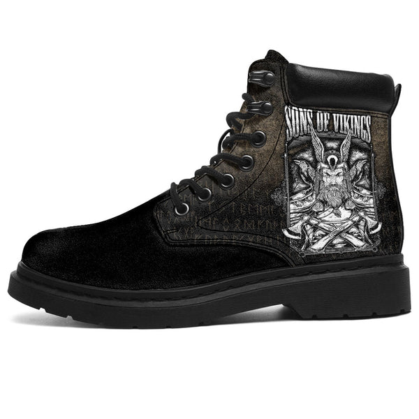 Viking All Season Boots Sons of Odin Valhalla Ver04