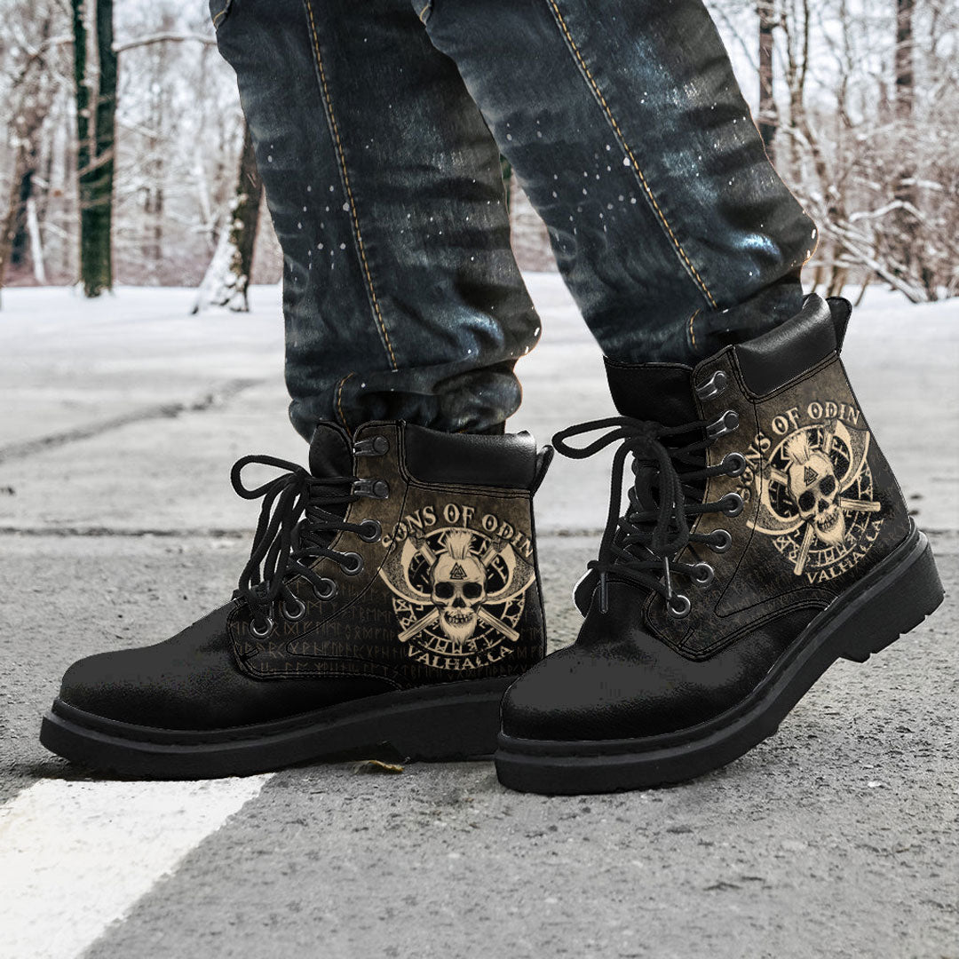 Viking All Season Boots Sons of Odin Valhalla Ver01