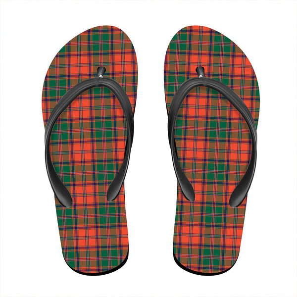 Stewart of Appin Ancient Tartan Plaid Flip Flop