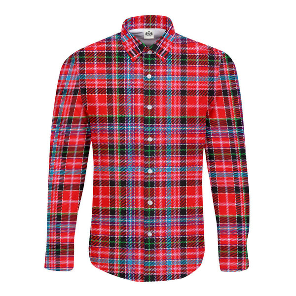 Straiton Tartan Plaid Long Sleeve Button Shirt