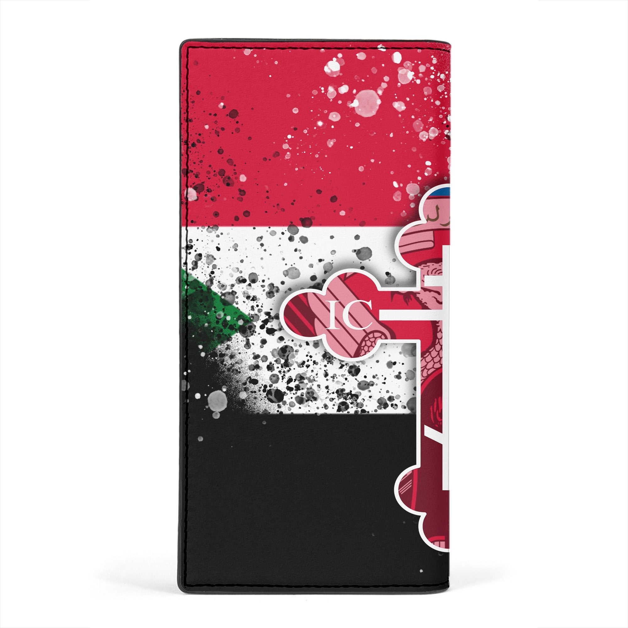 Sudan Leather Wallet Flag & Coat Of Arms Orthodox Style