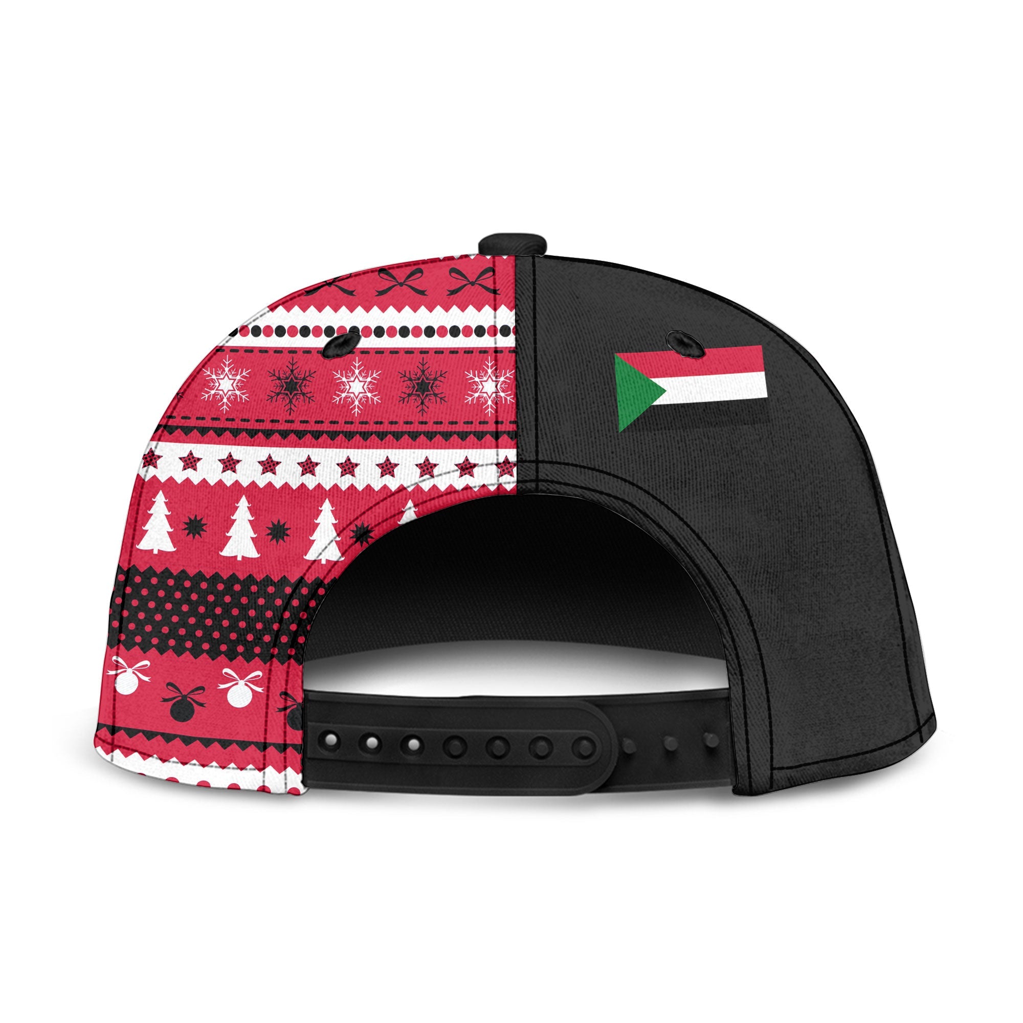 Sudan Snapback Hat Coat Of Arms Christmas Style