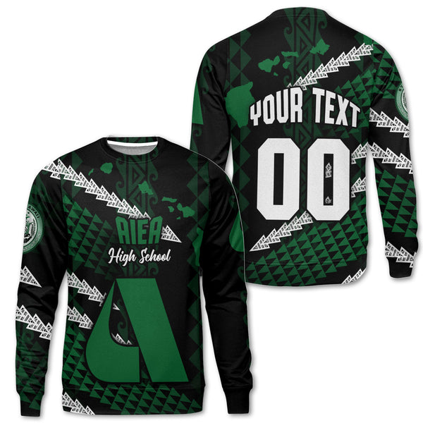 Hawaii Aiea High School Custom Sweatshirt Map Style