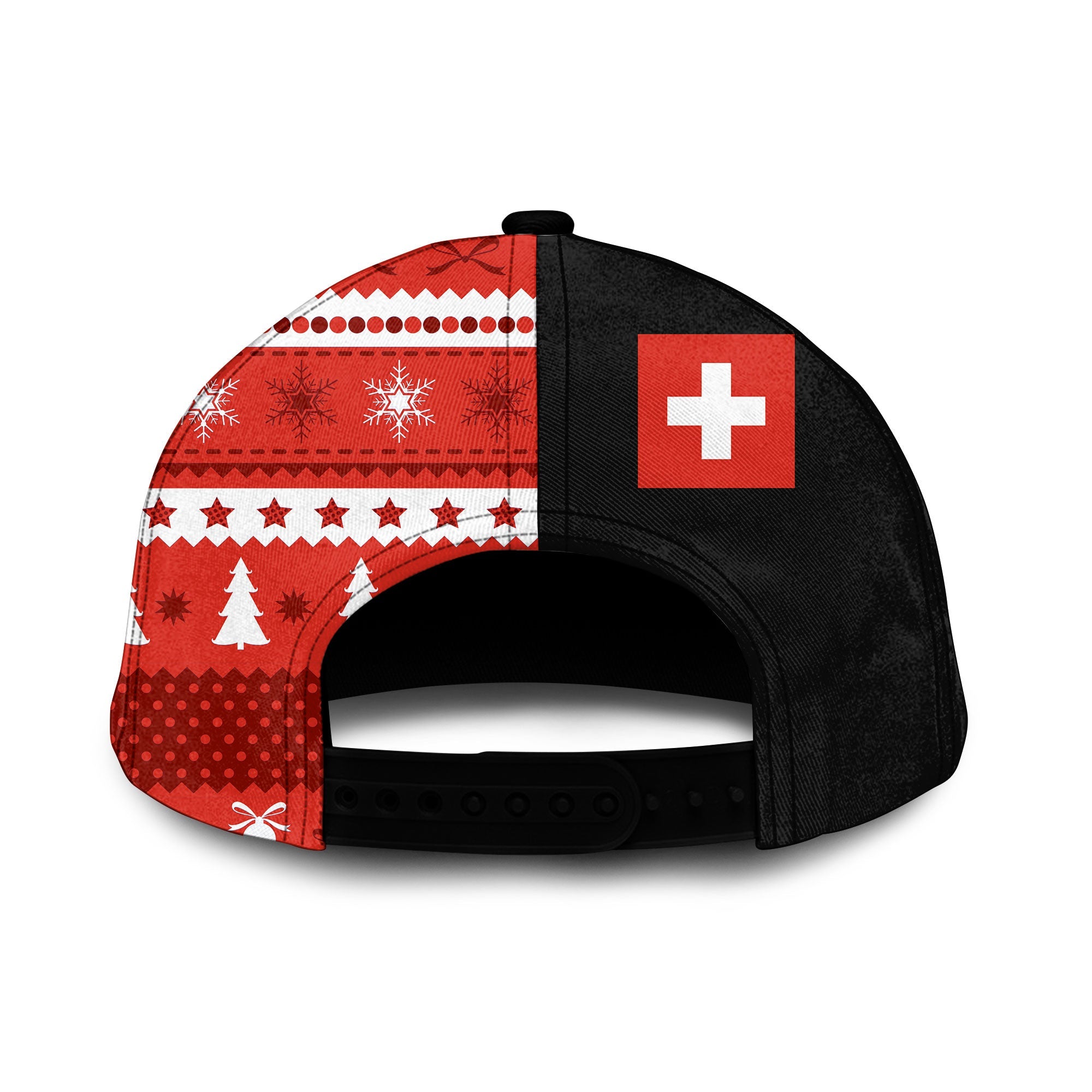 Switzerland Classic Cap Coat Of Arms Christmas Style