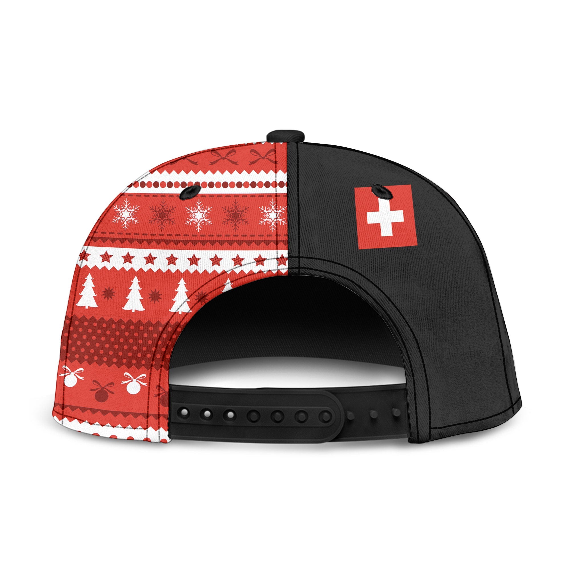 Switzerland Snapback Hat Coat Of Arms Christmas Style