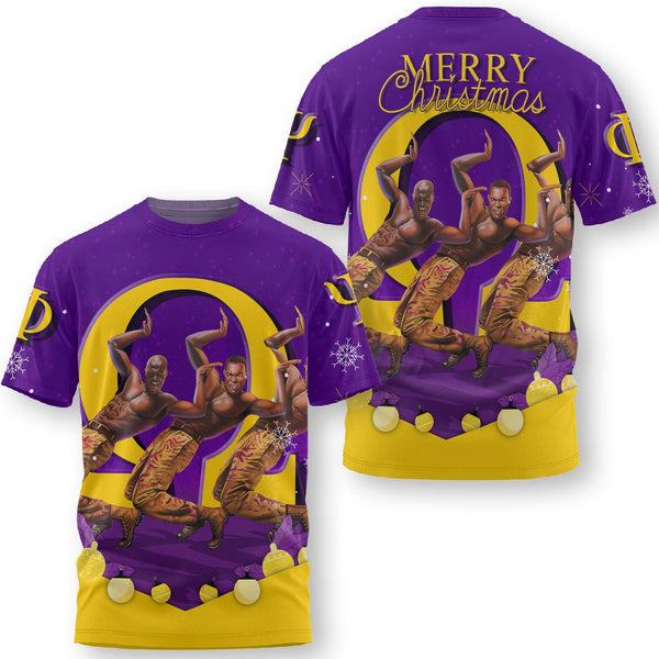 Fraternity T Shirt - OPP Christmas T Shirt Omega Man Hand Sign Style