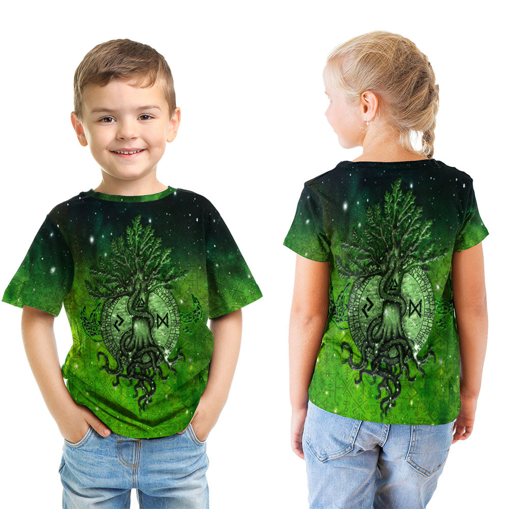 Viking T-Shirt Yggdrasil Viking Green