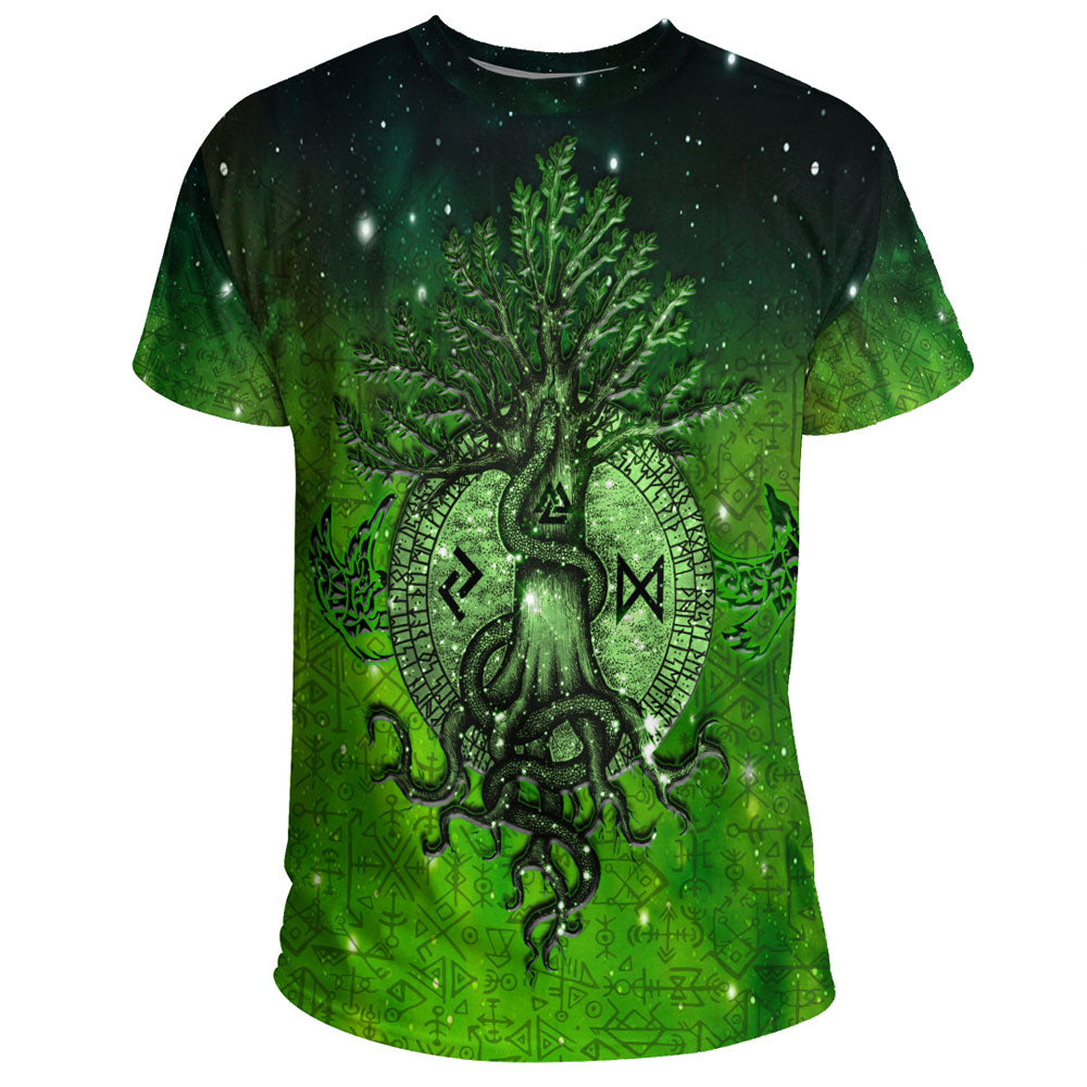 Viking T-Shirt Yggdrasil Viking Green