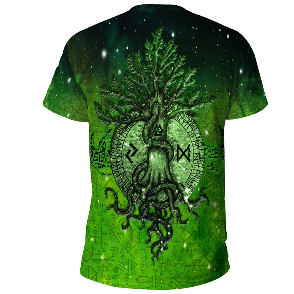 Viking T-Shirt Yggdrasil Viking Green