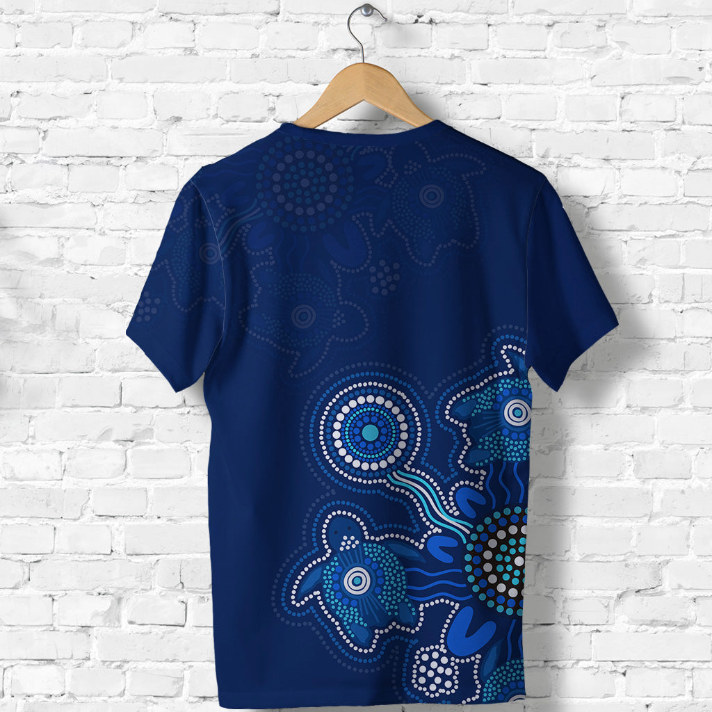 Aboriginal Dot TShirt Turtles Victory