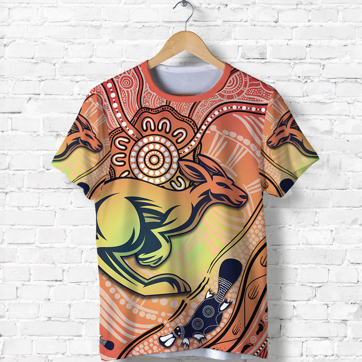 (Custom Personalised) Kangaroos Indigenous TShirt Beautiful Life