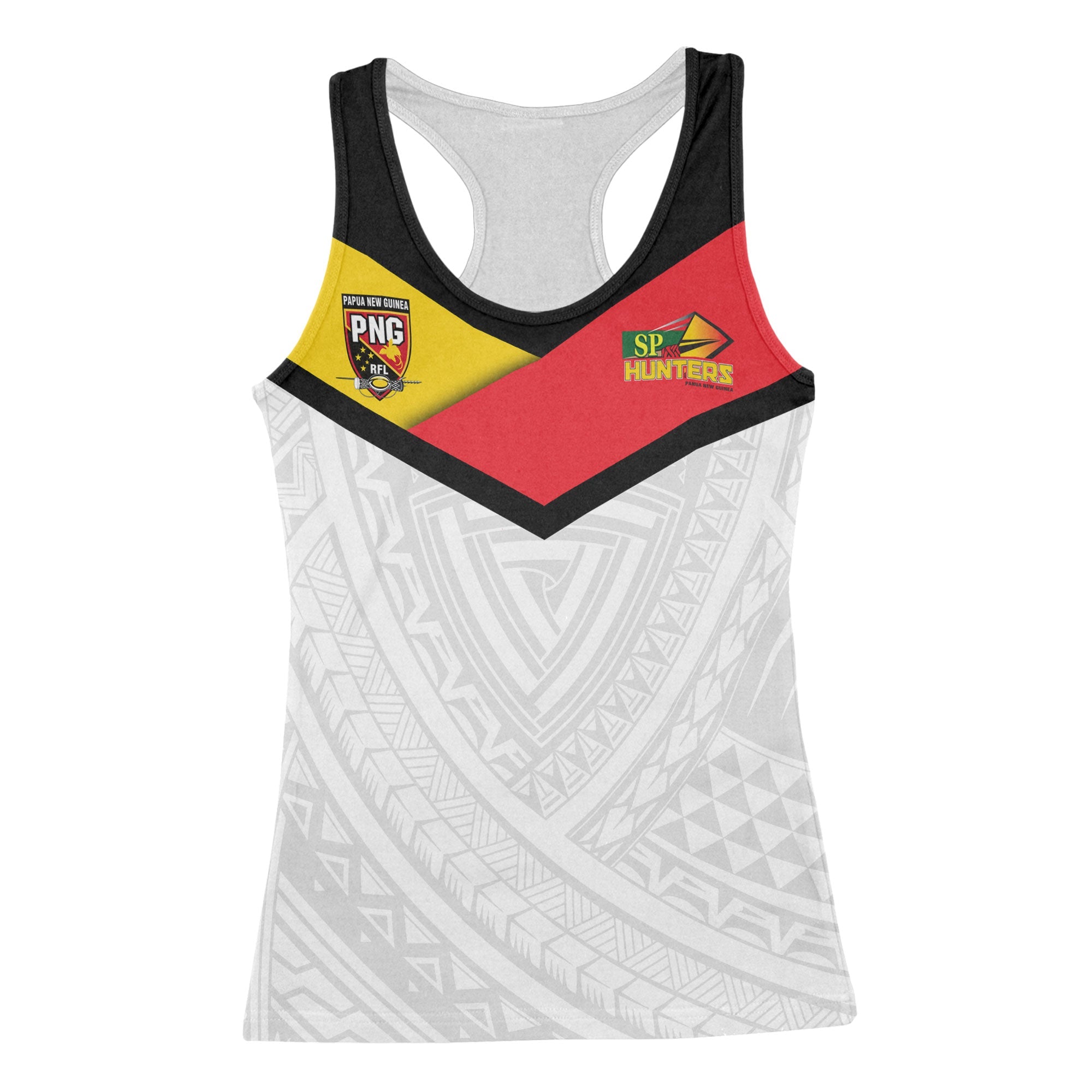 Papua New Guinea Rugby Hunters Racerback Tank