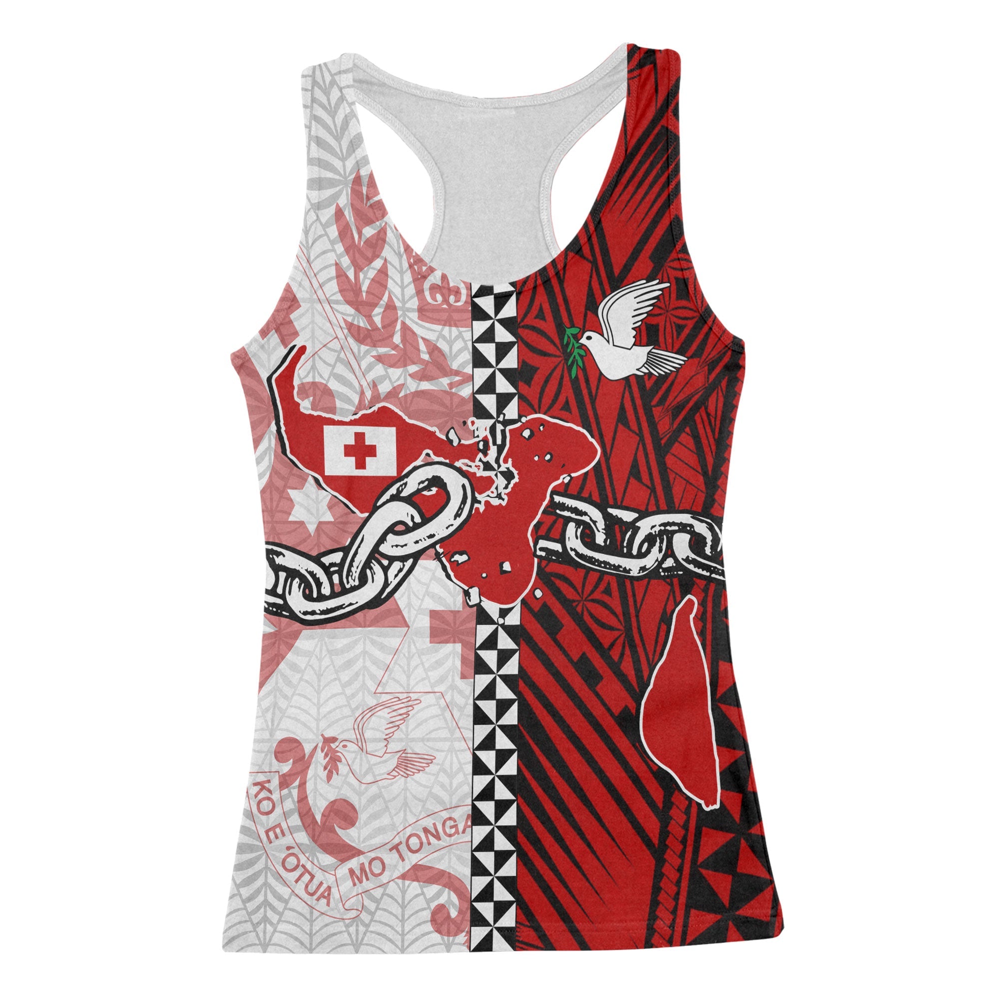 Tonga National Emancipation Day Racerback Tank