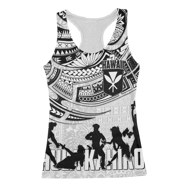 Hawaiian Hula Kahiko Racerback Tank