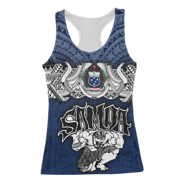 Custom Samoa Warrior Racerback Tank