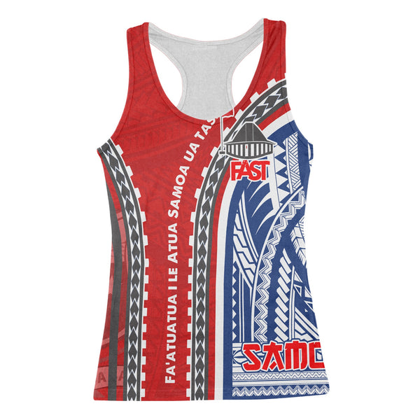 FAST Samoa United in Faith Racerback Tank