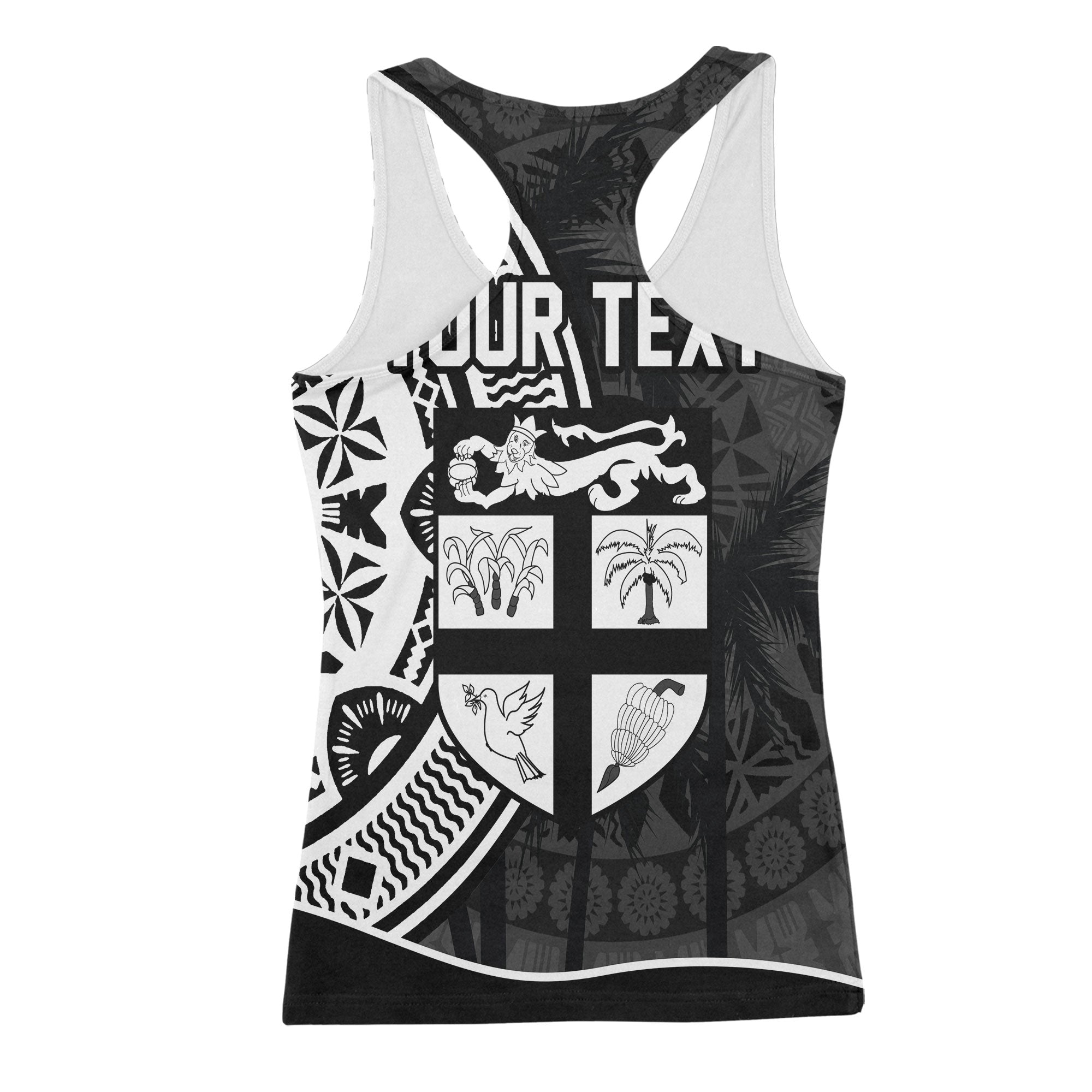 Custom Fiji Rugby Racerback Tank