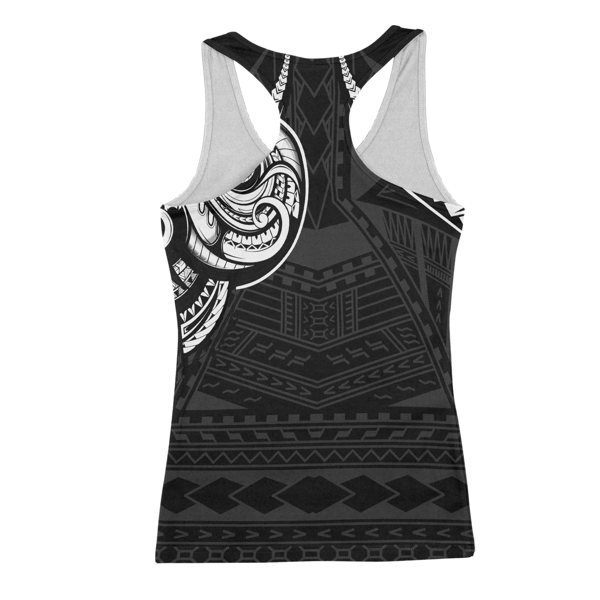 Seal Of American Samoa Racerback Tank Turtle Style