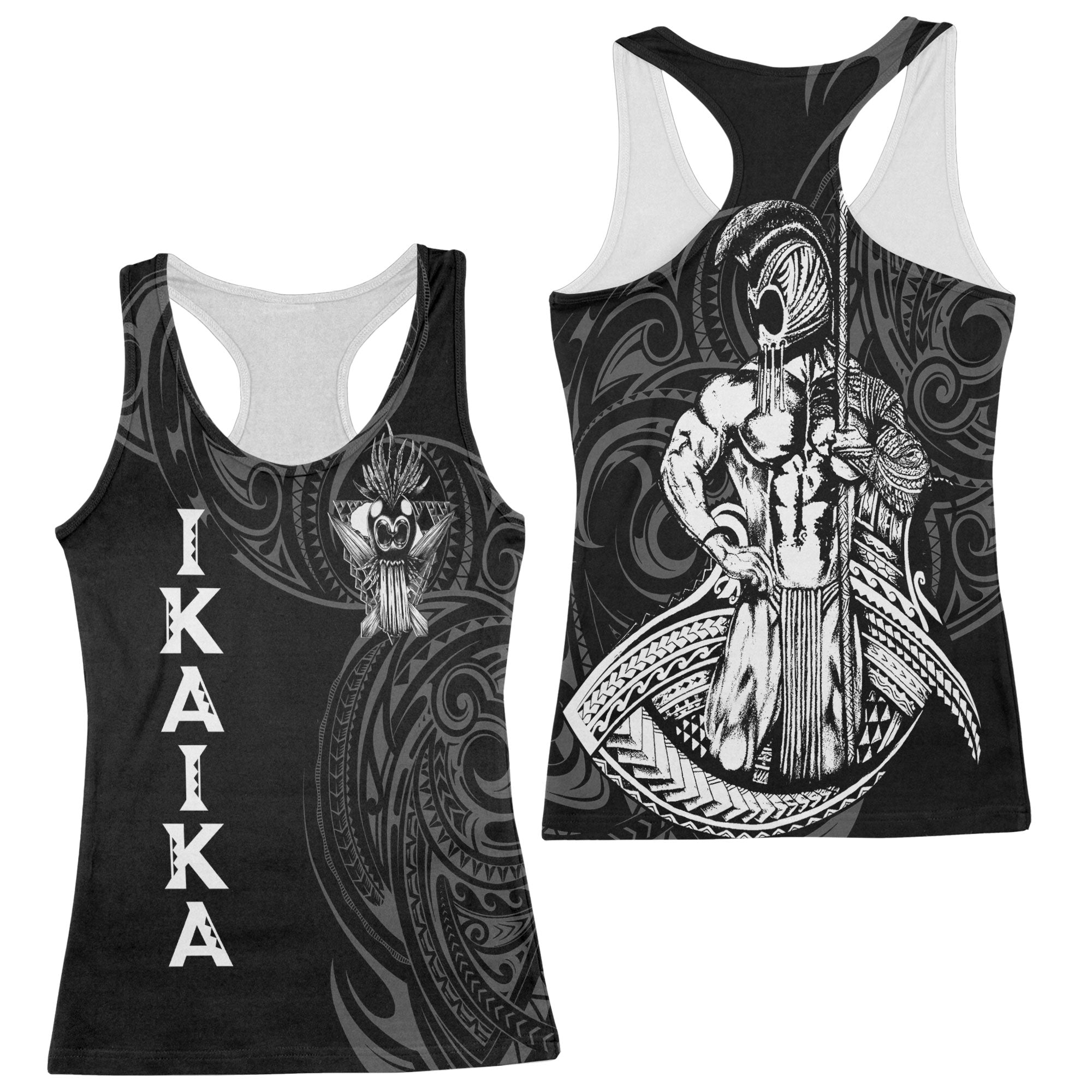 Hawaii Ikaika Warrior Racerback Tank Polynesian Style