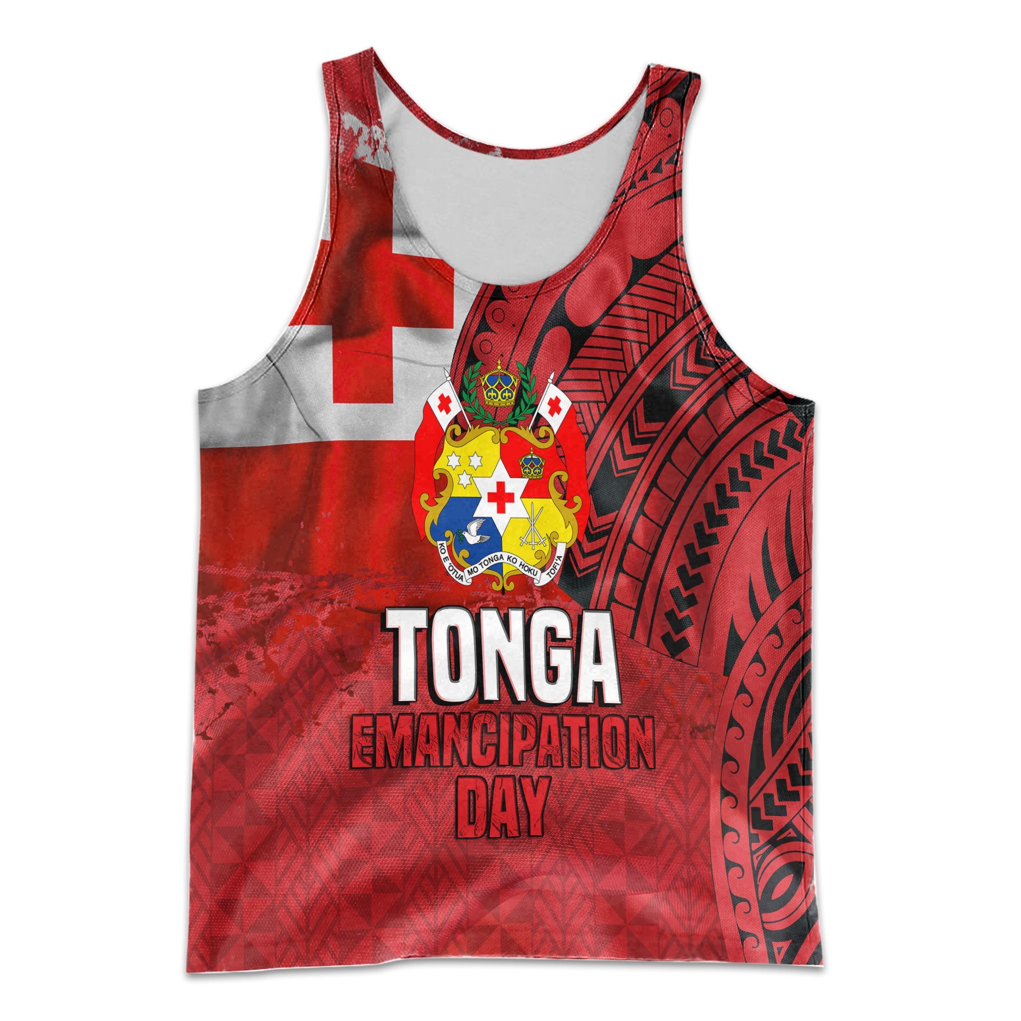 Tonga Independence Emancipation Day Men Tank Top