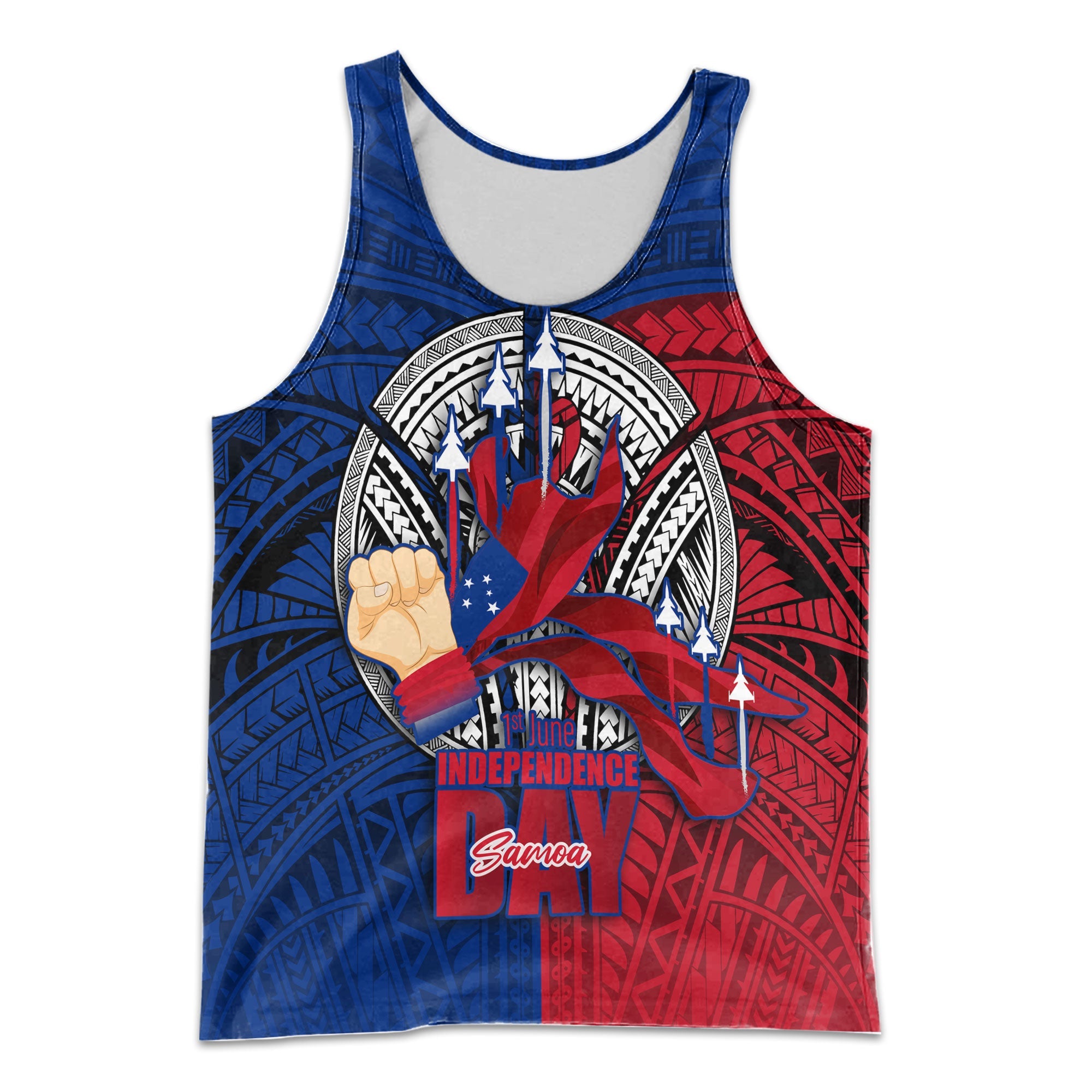 Samoa Independence Day 1st June Men Tank Top