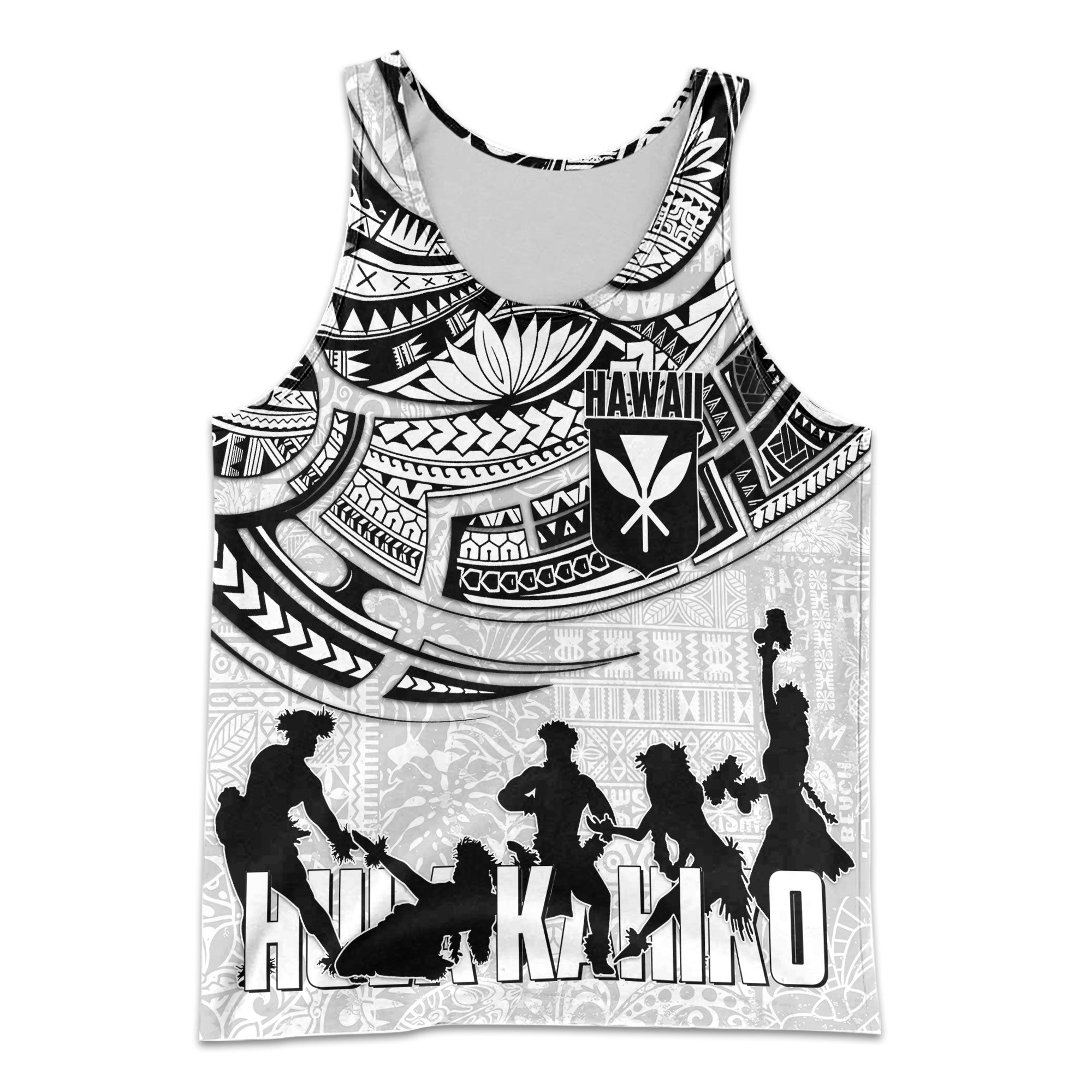 Hawaiian Hula Kahiko Men Tank Top