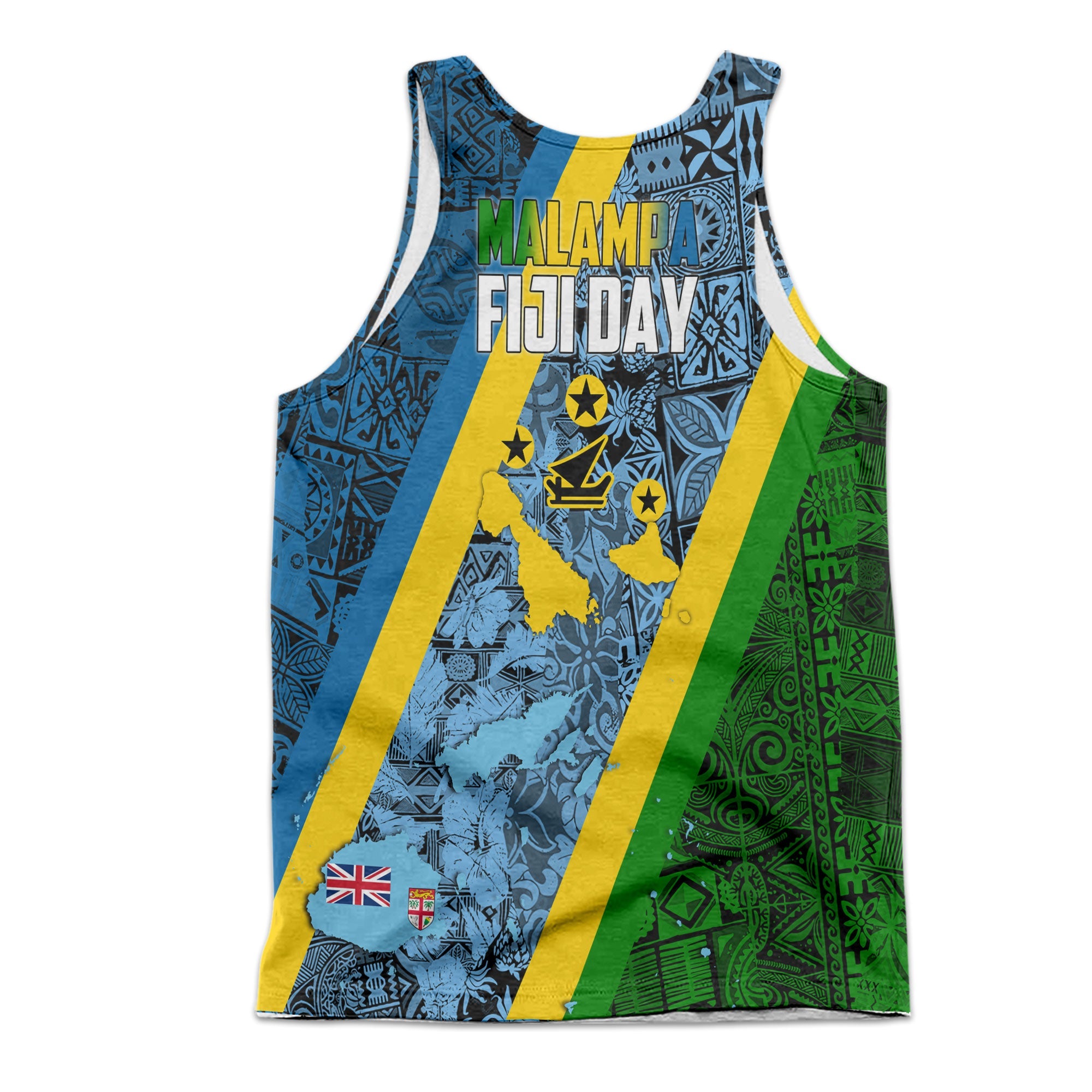 Malampa Fiji Day Men Tank Top