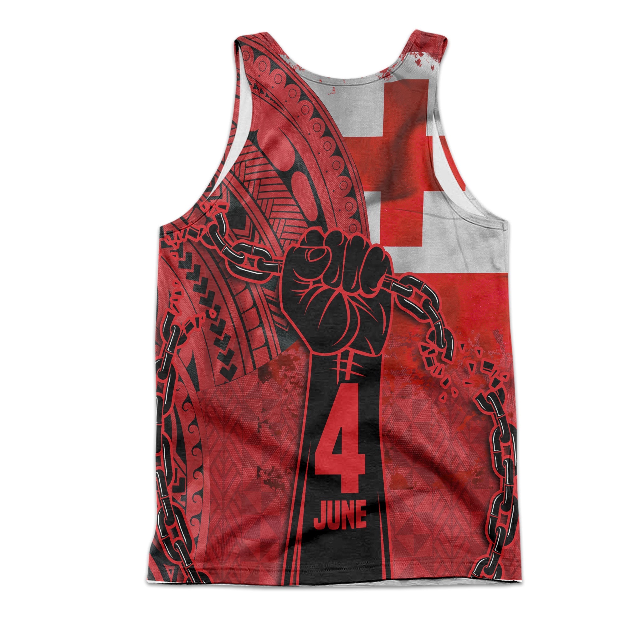 Tonga Independence Emancipation Day Men Tank Top