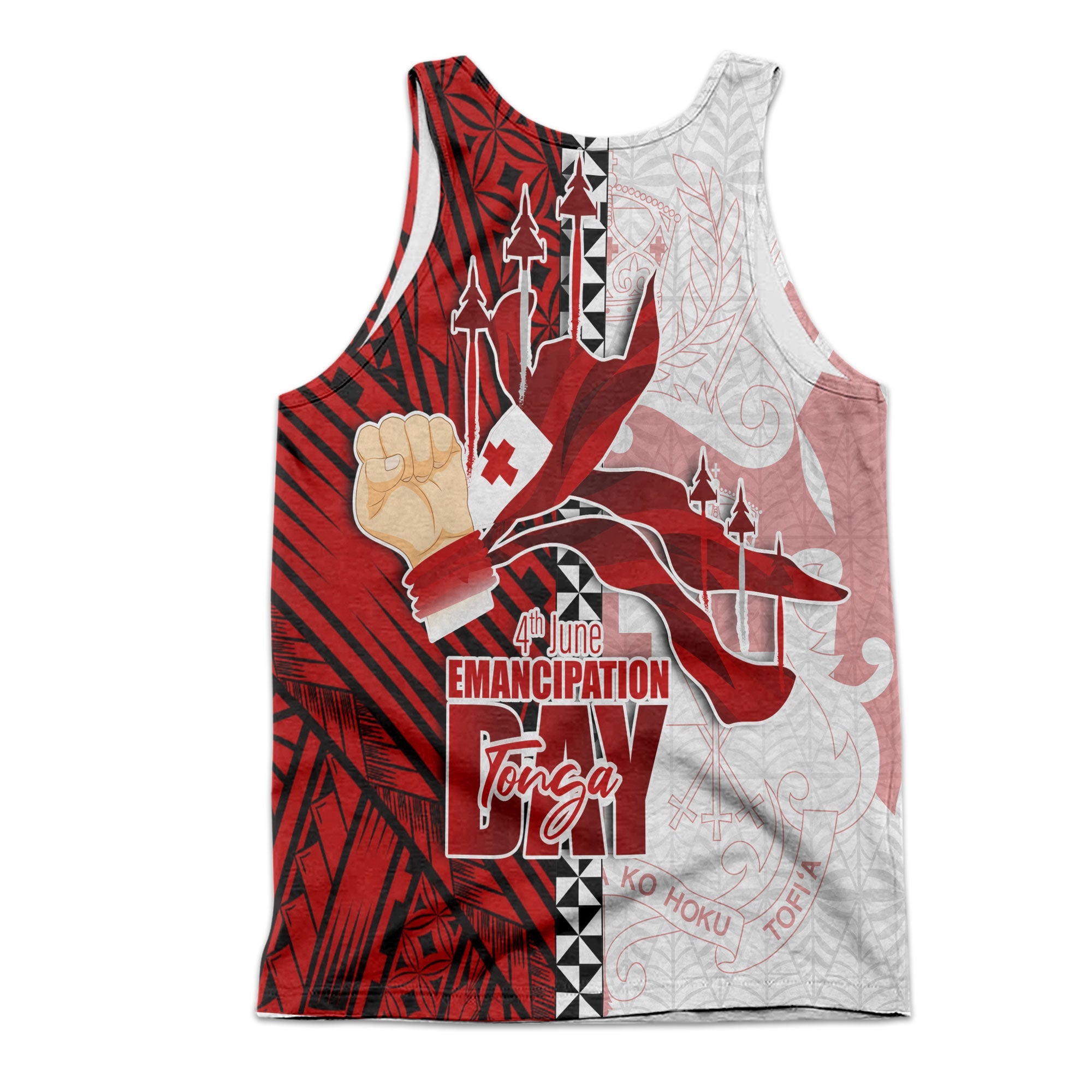 Tonga National Emancipation Day Men Tank Top