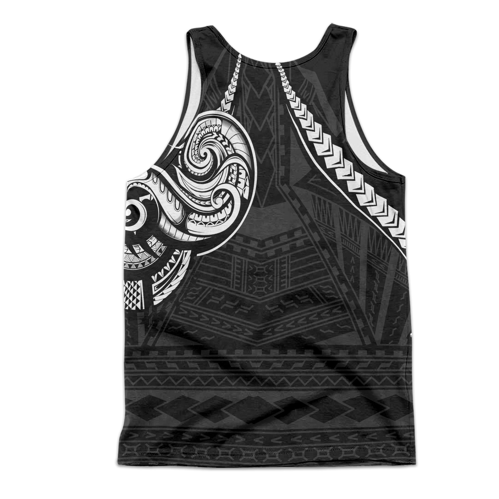 Seal Of American Samoa Men Tank Top Turtle Style