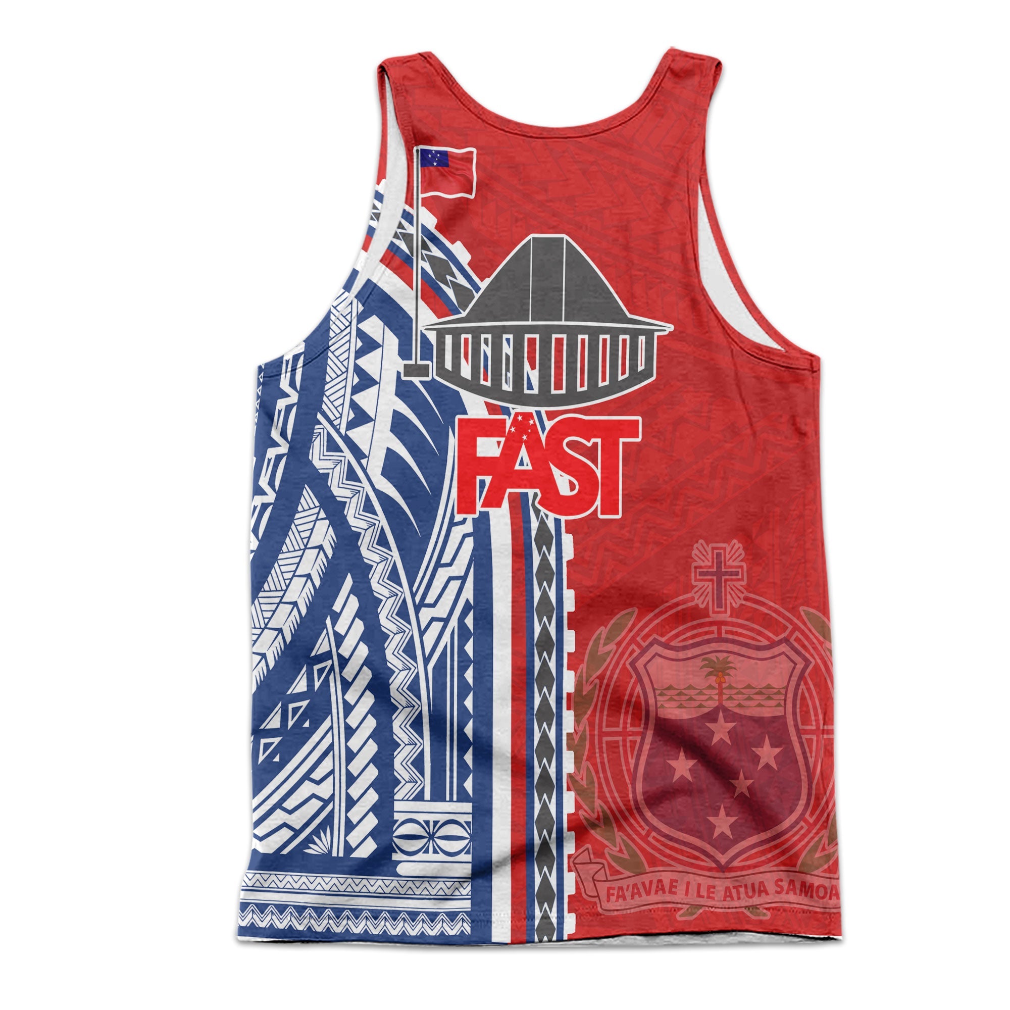 FAST Samoa United in Faith Men Tank Top