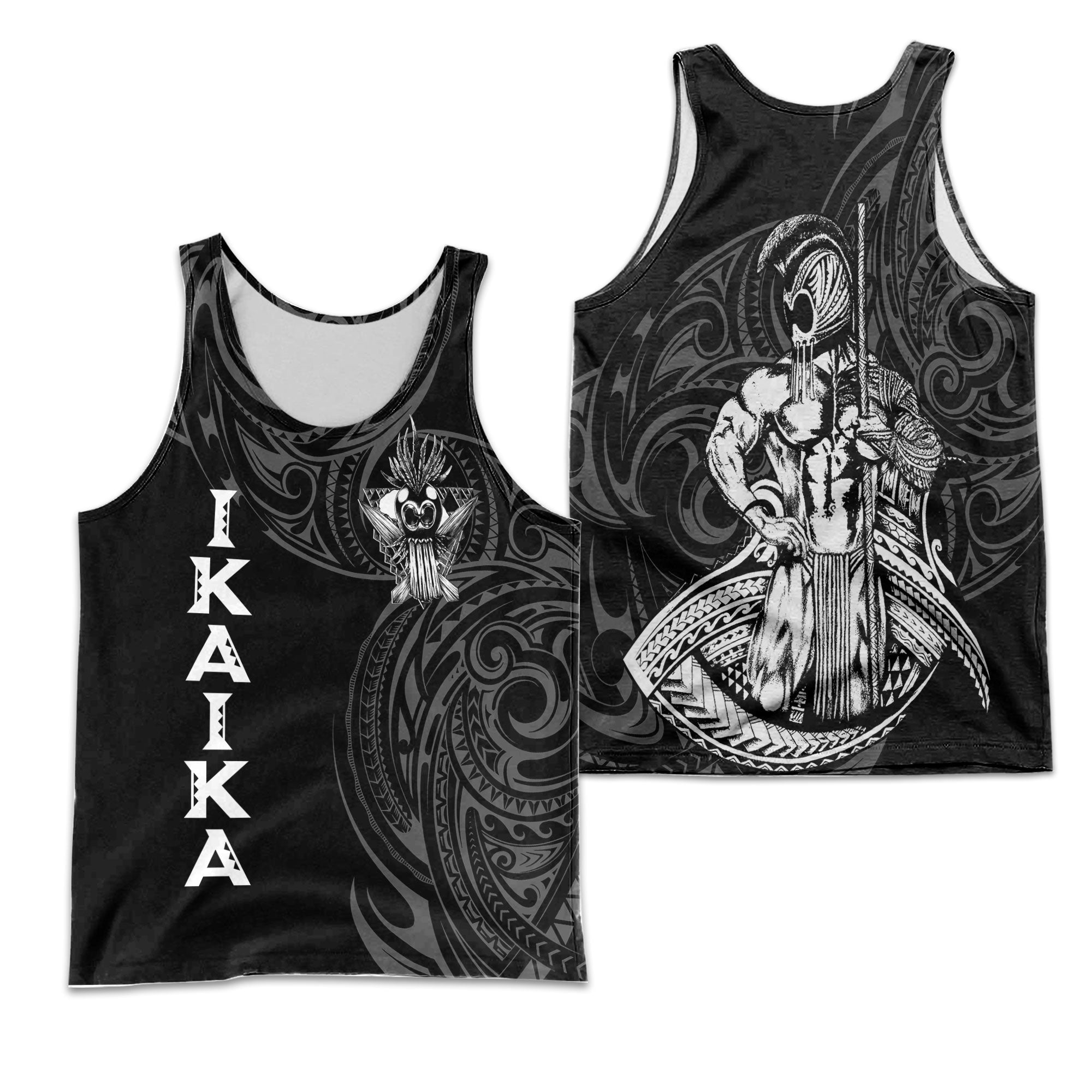 Hawaii Ikaika Warrior Men Tank Top Polynesian Style