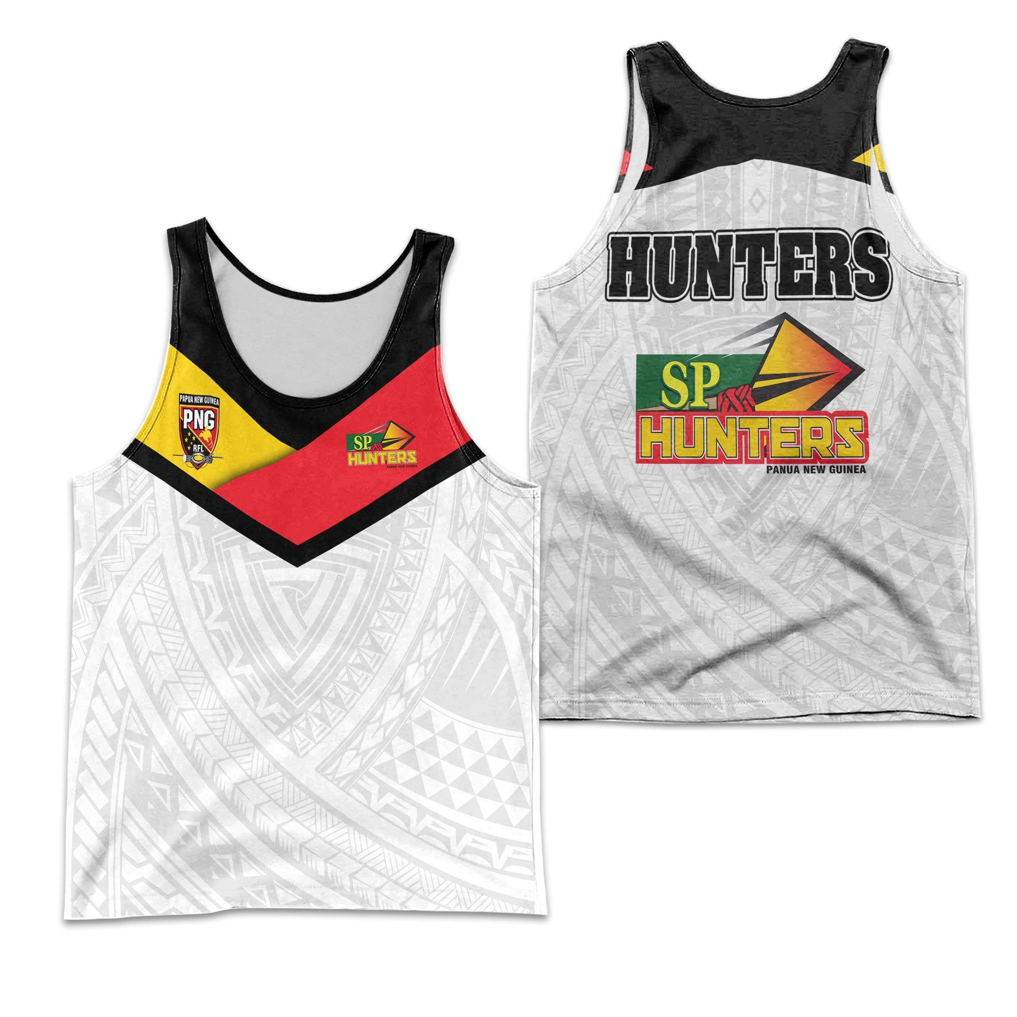 Papua New Guinea Rugby Hunters Men Tank Top