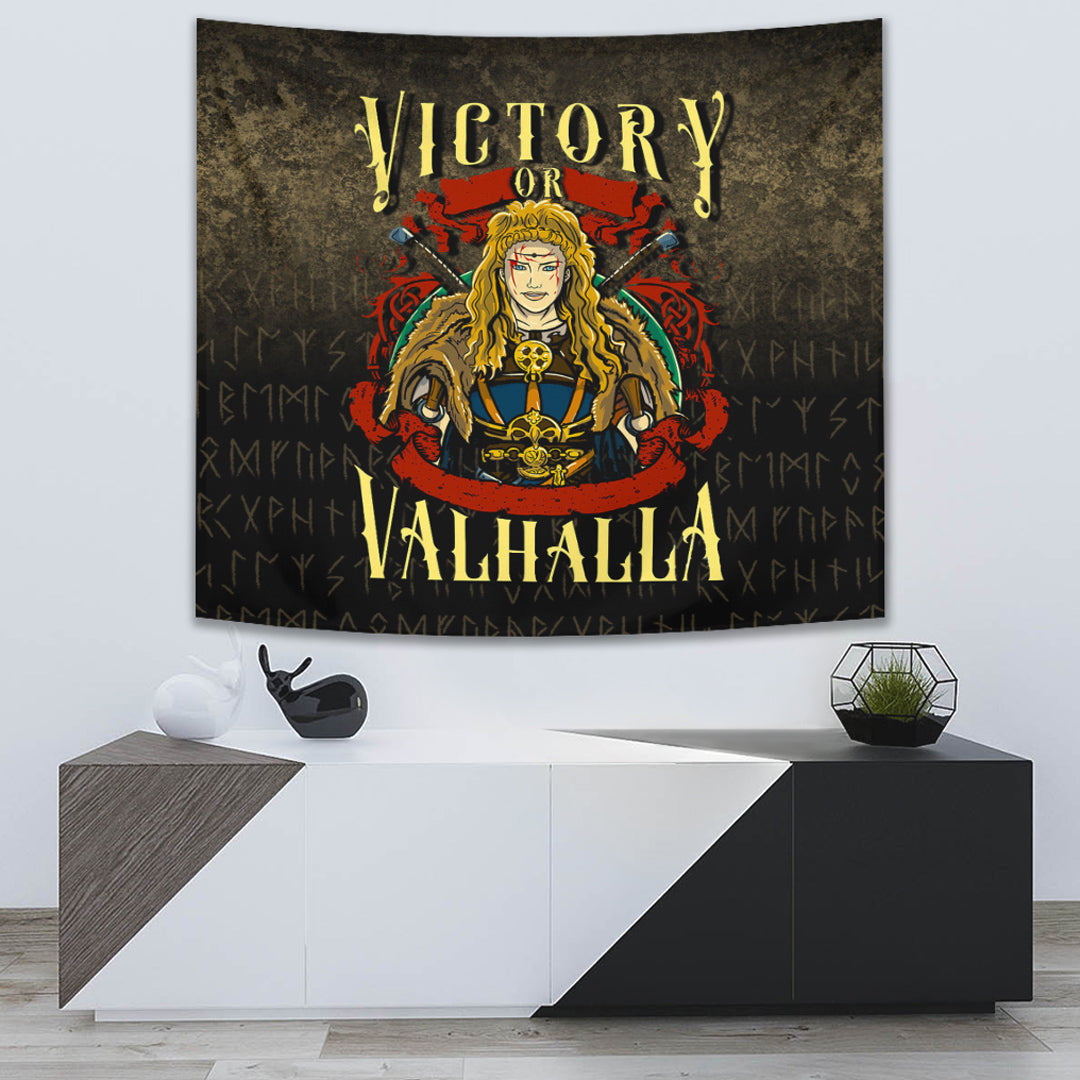 Viking Tapestry Victory or Valhalla Ver04
