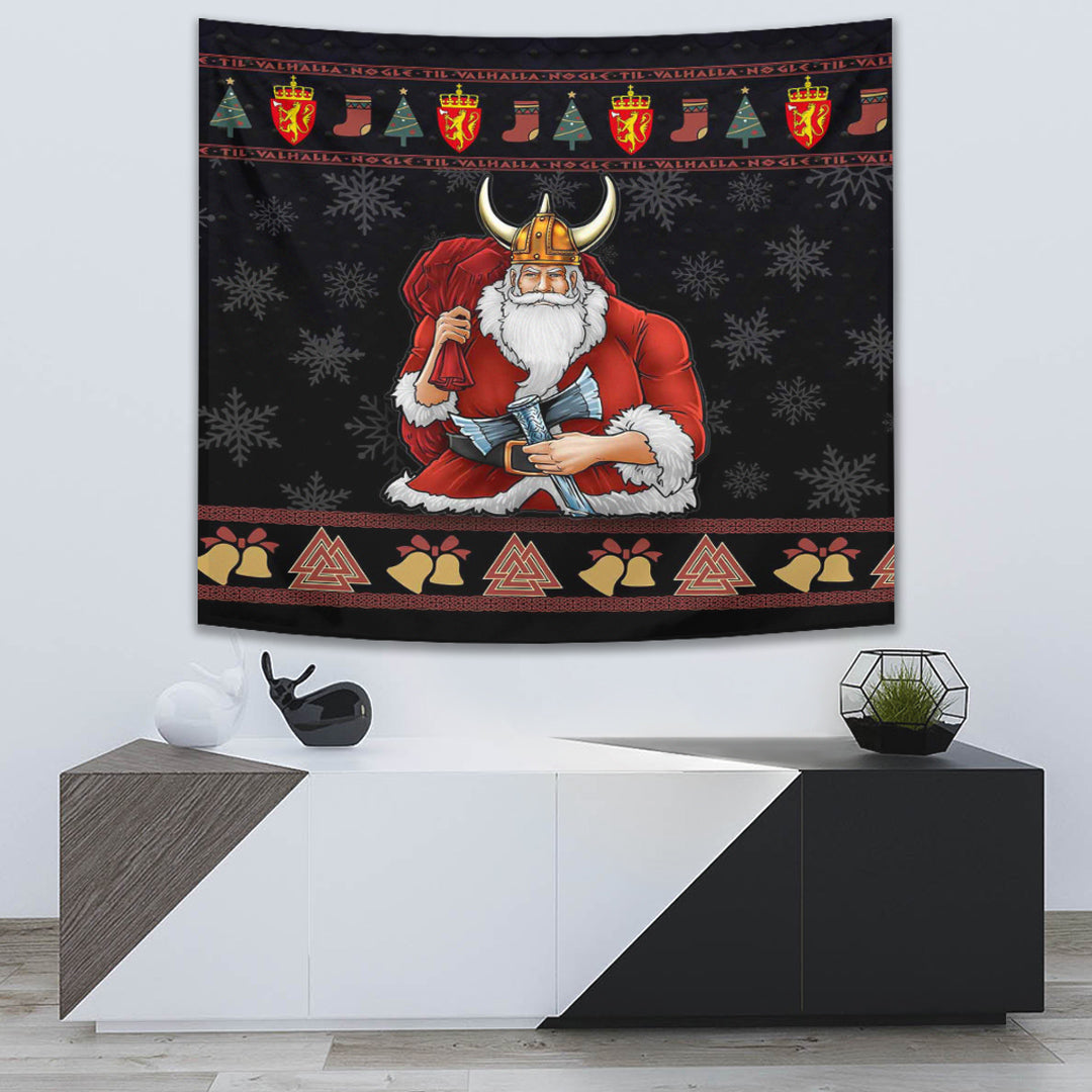 Viking Tapestry Norway Santa Viking Tapestry