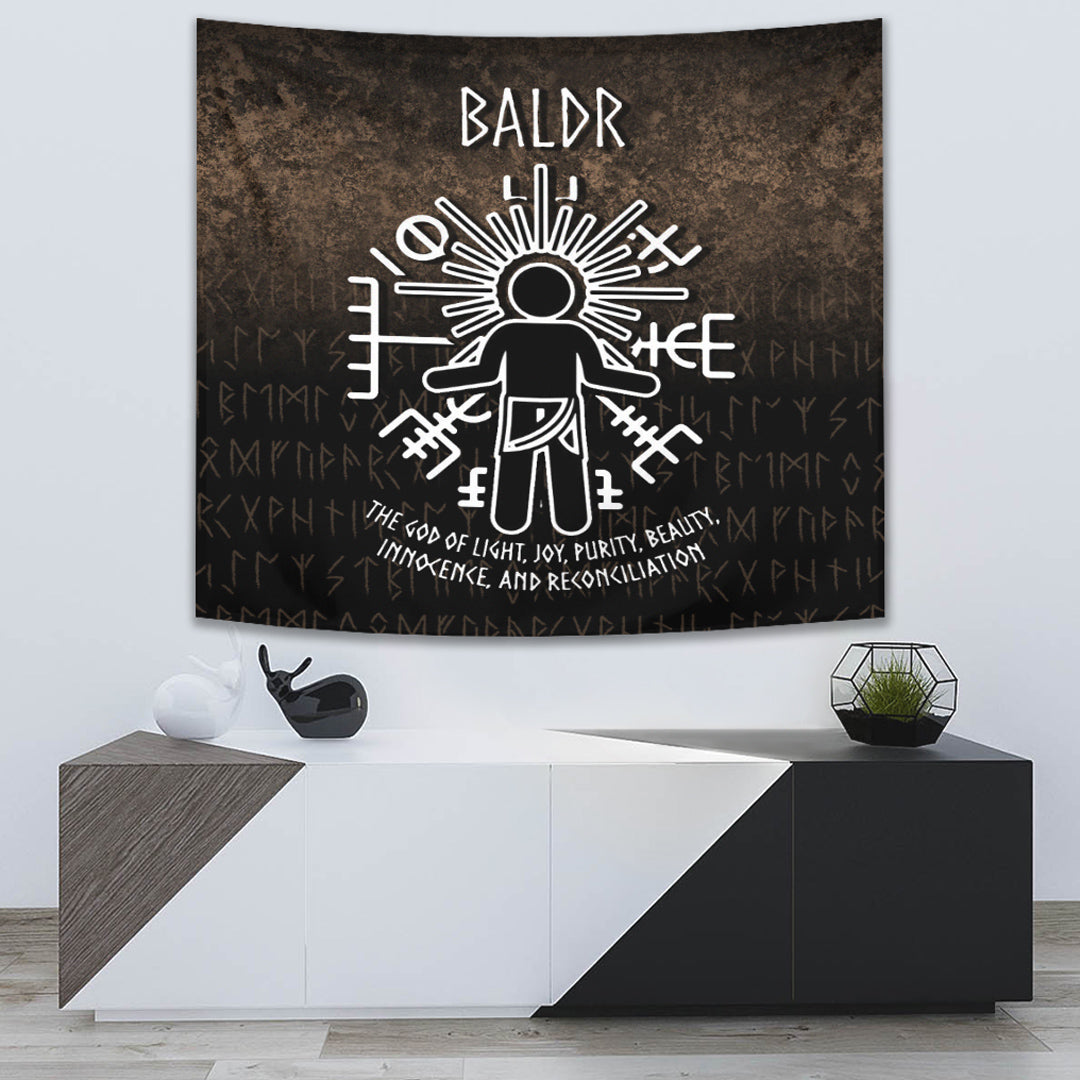 Viking Tapestry Baldr God