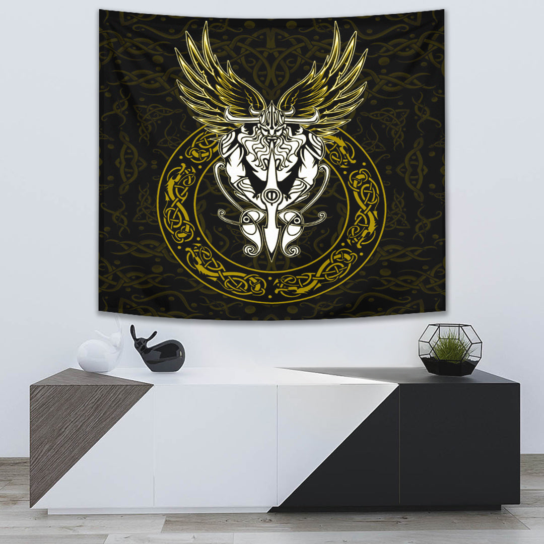 Viking Tapestry OdinWing Viking Tapestry Gold