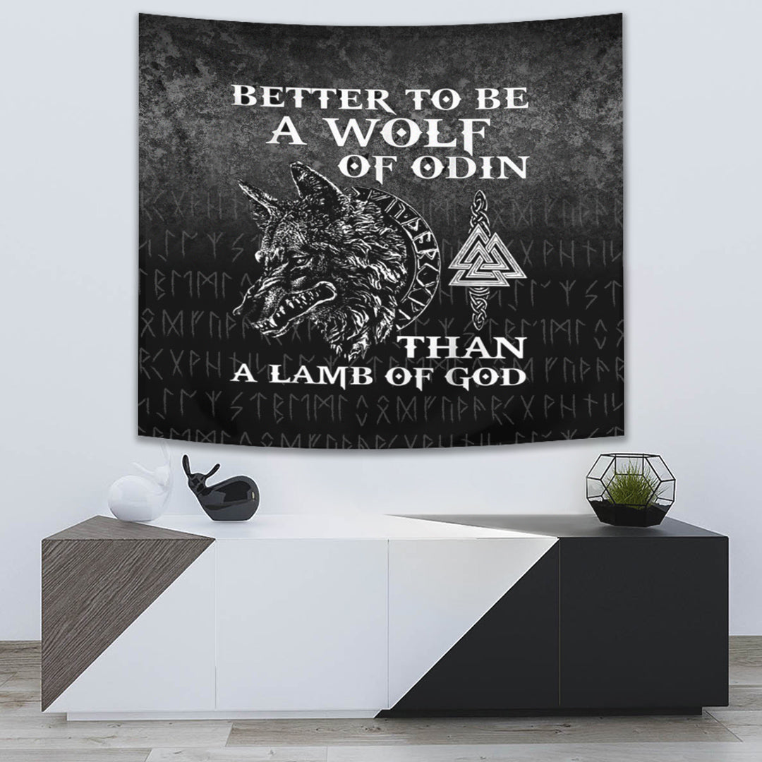 Viking Tapestry Wolf Of Odin