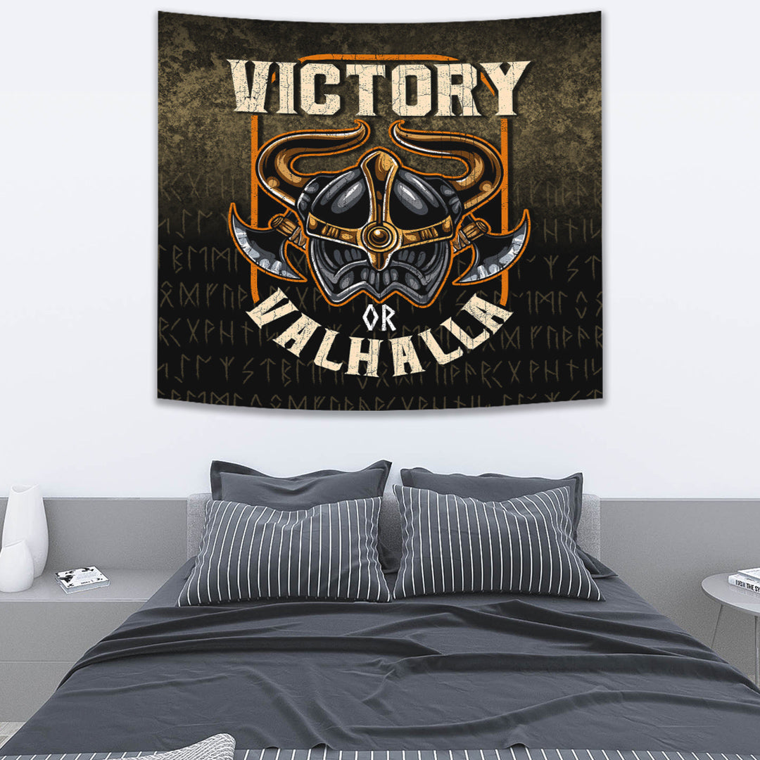 Viking Tapestry Mythology Victory Or Valhalla Norse