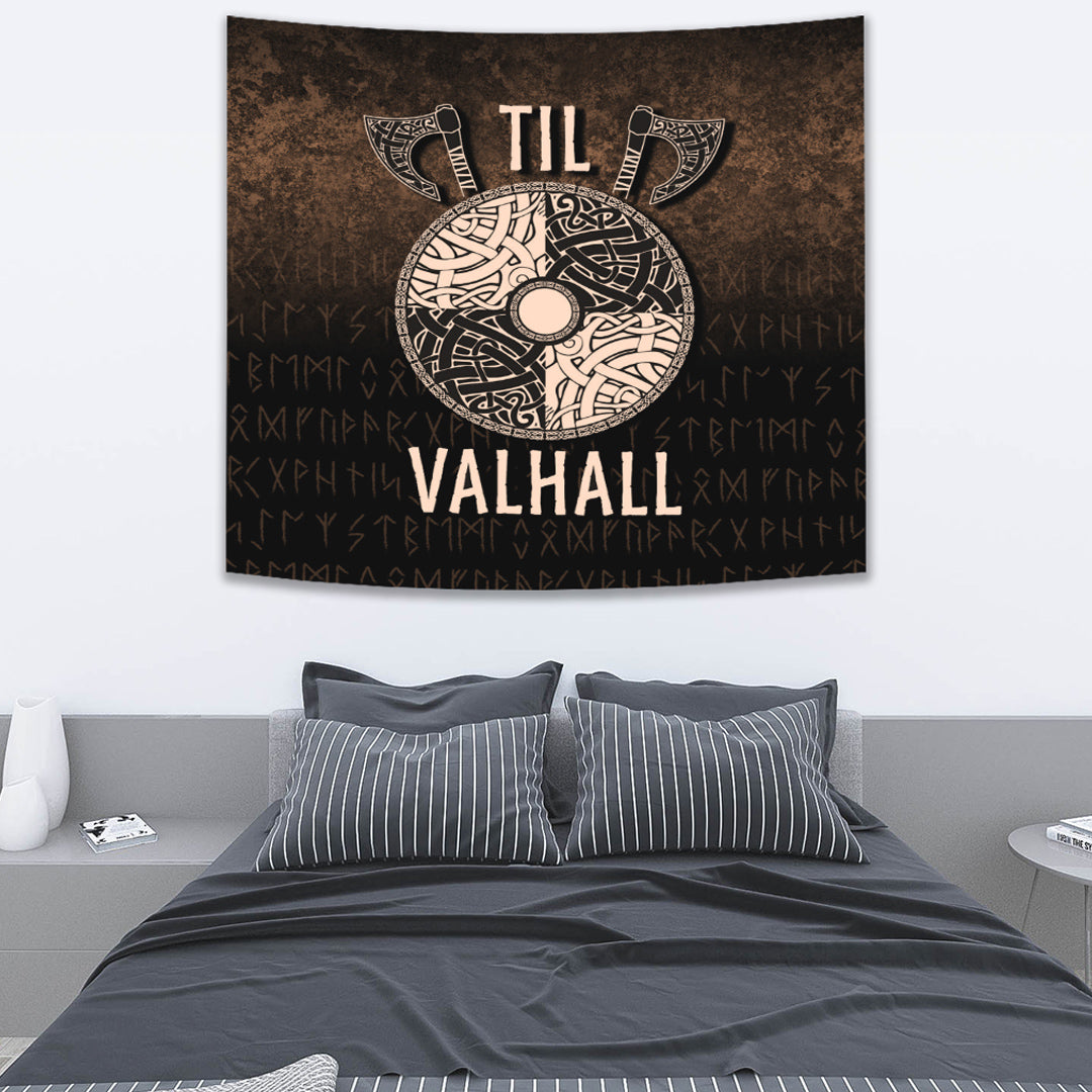 Viking Tapestry Til Valhall