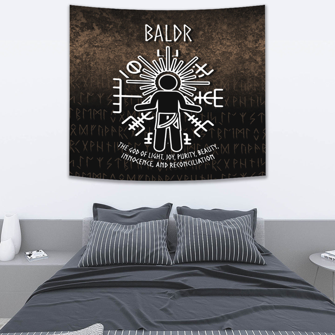 Viking Tapestry Baldr God