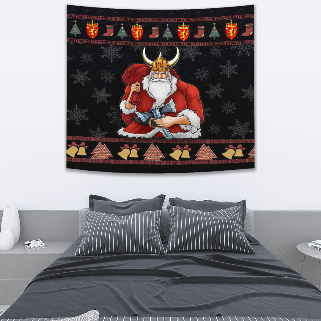 Viking Tapestry Norway Santa Viking Tapestry