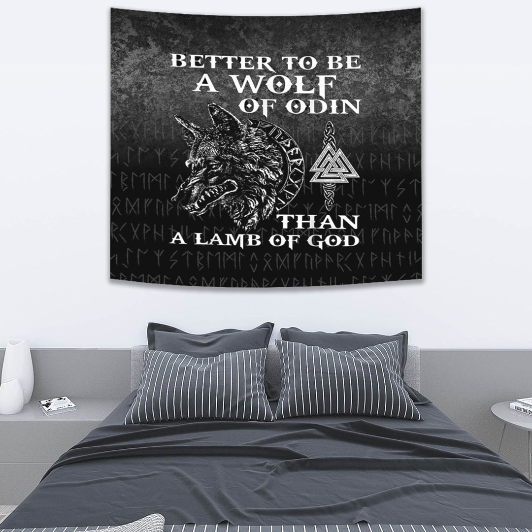 Viking Tapestry Wolf Of Odin
