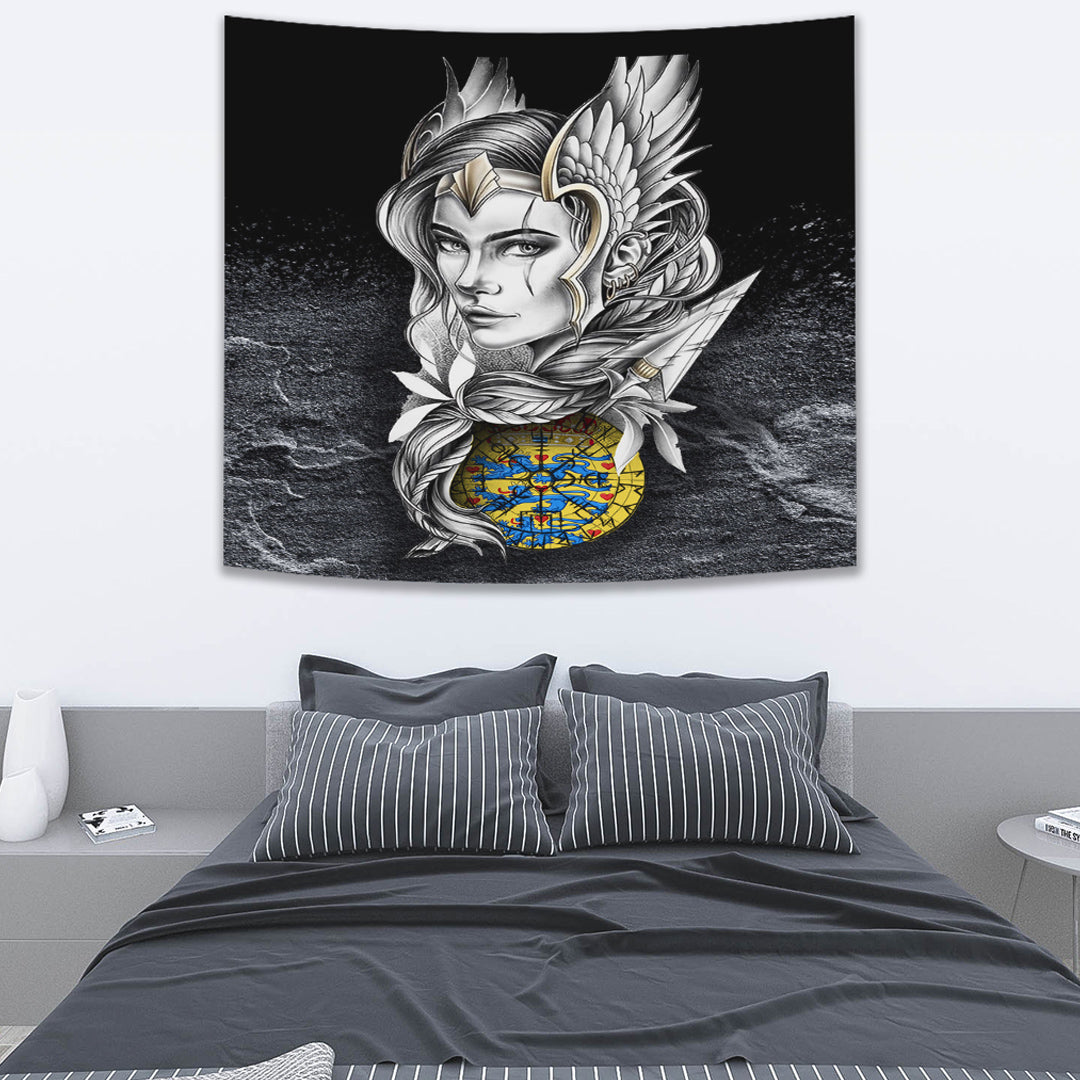 Viking Tapestry Valkyries Denmark