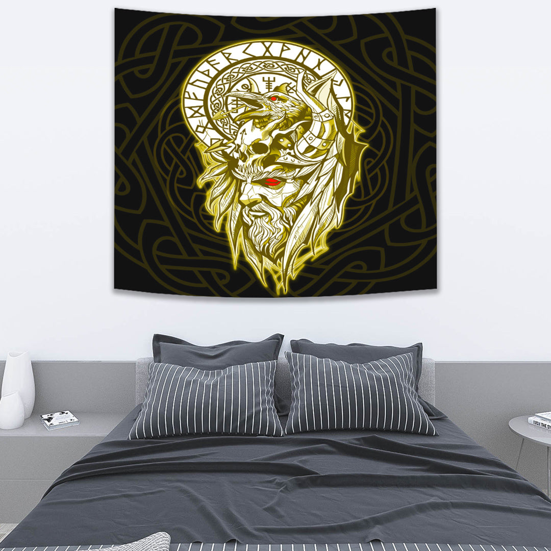 Viking Tapestry Odin Set Gold