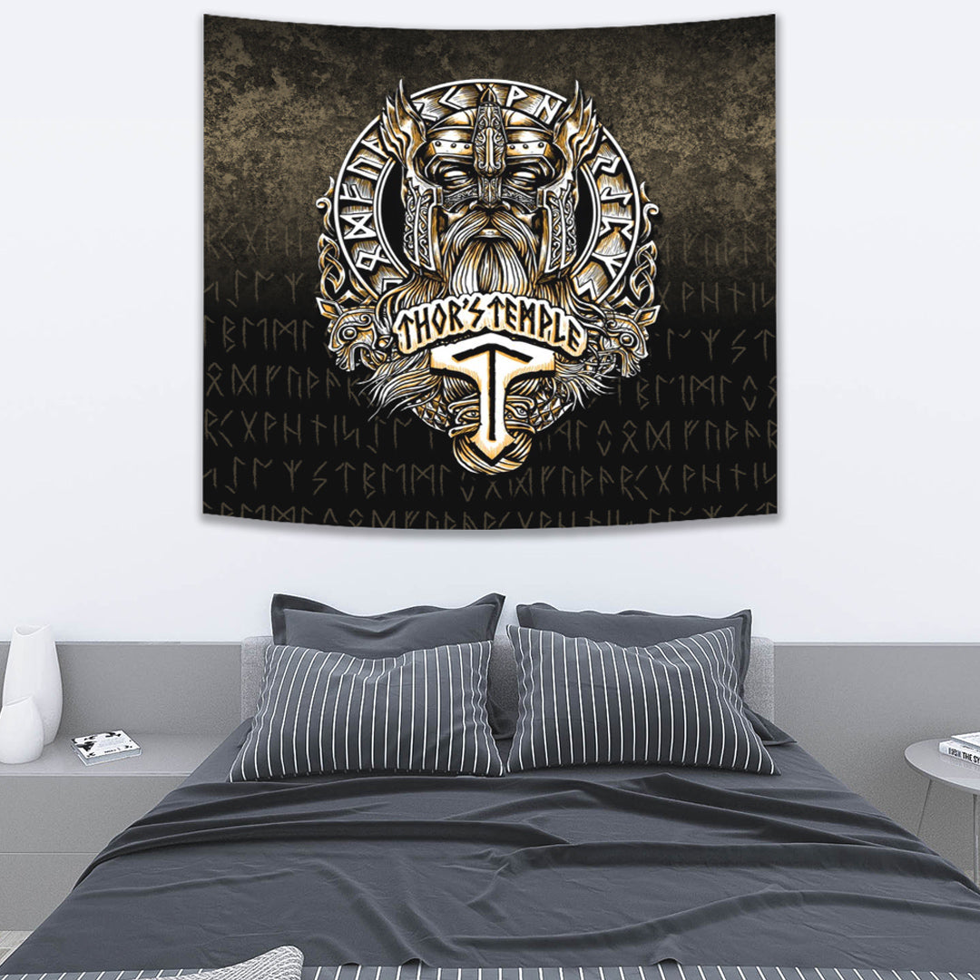 Viking Tapestry Thor's Temple